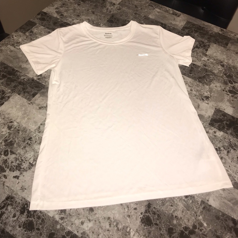 Reebok White Workout Tee